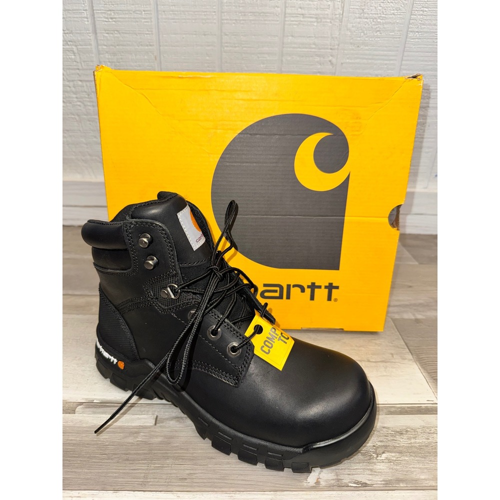 Carhartt Rugged Flex Work Boots Women Black Composite Toe FF5361-W Size 9